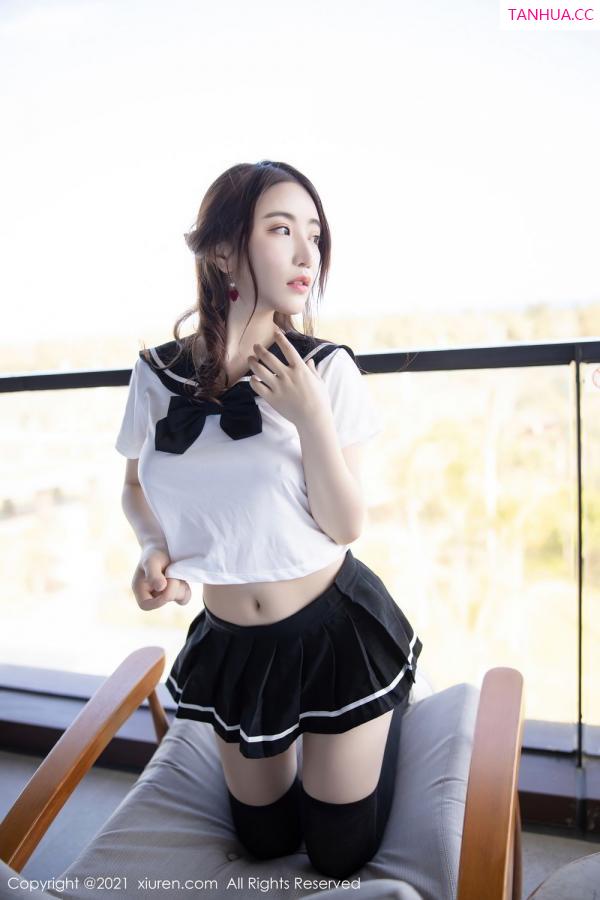 谢芷馨  [XiuRen]高清写真图 2021.04.01 VOL.3268 Cherry绯月樱第13张图片